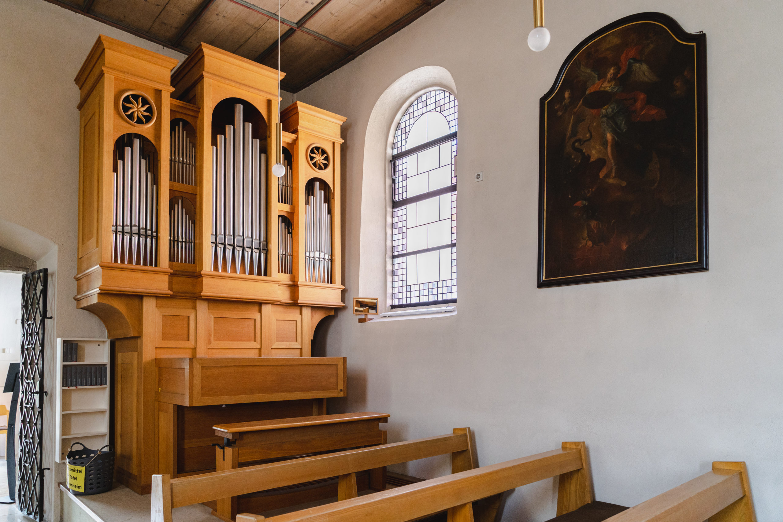 Orgel der Kirche in St. Michael