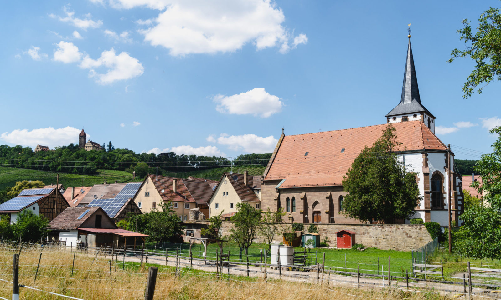 St. Ulrich in Stockheim von Außen