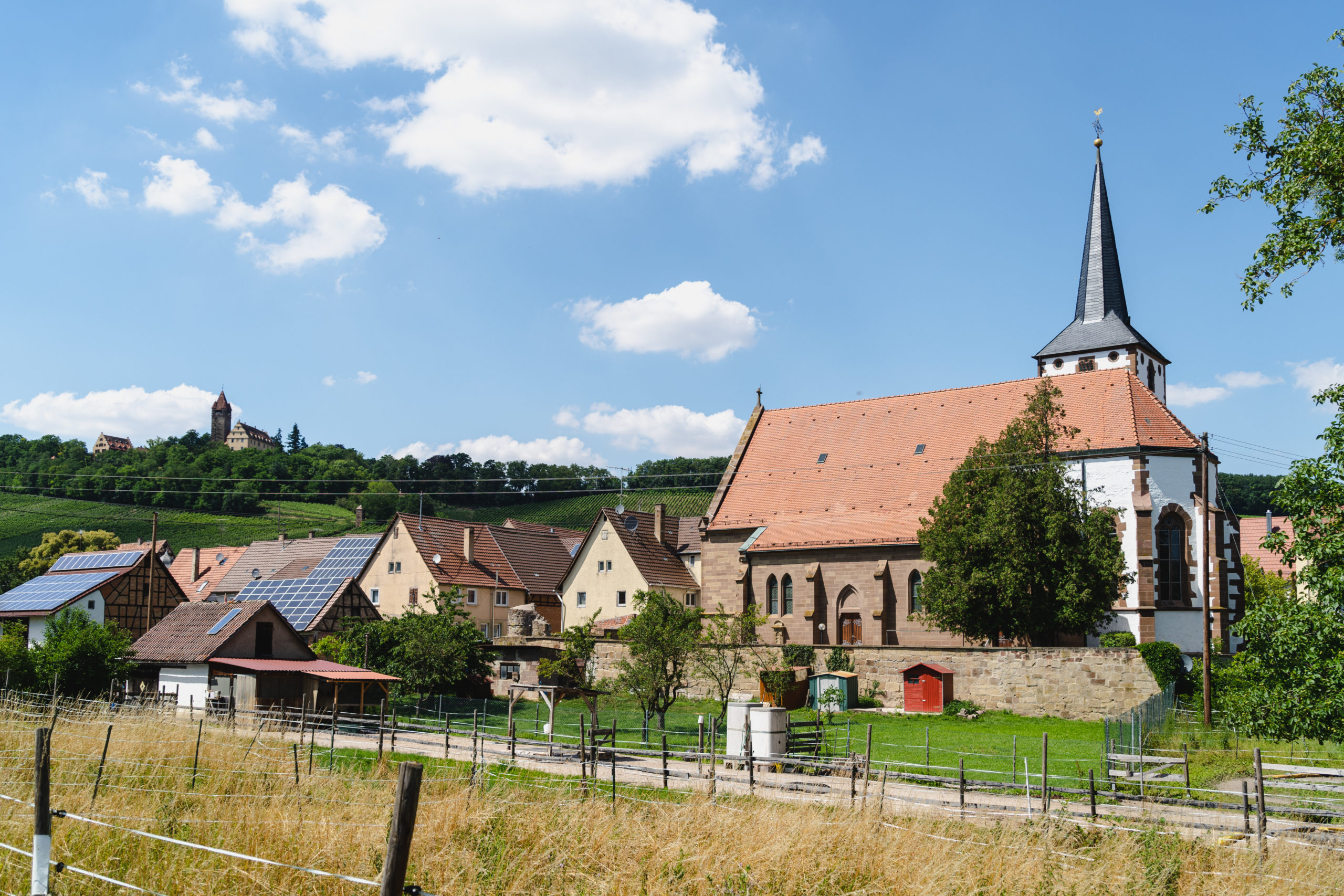 St. Ulrich in Stockheim von Außen